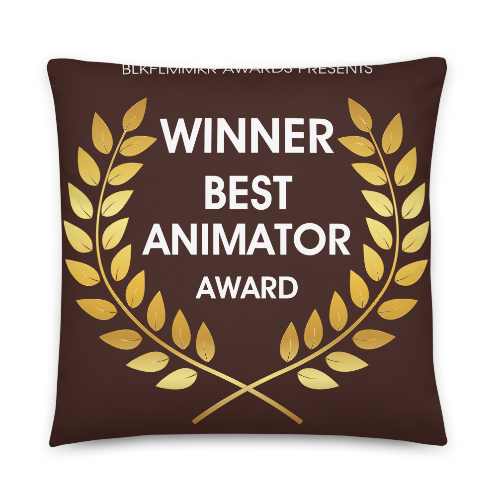Award Winning Pillow - Best Animator