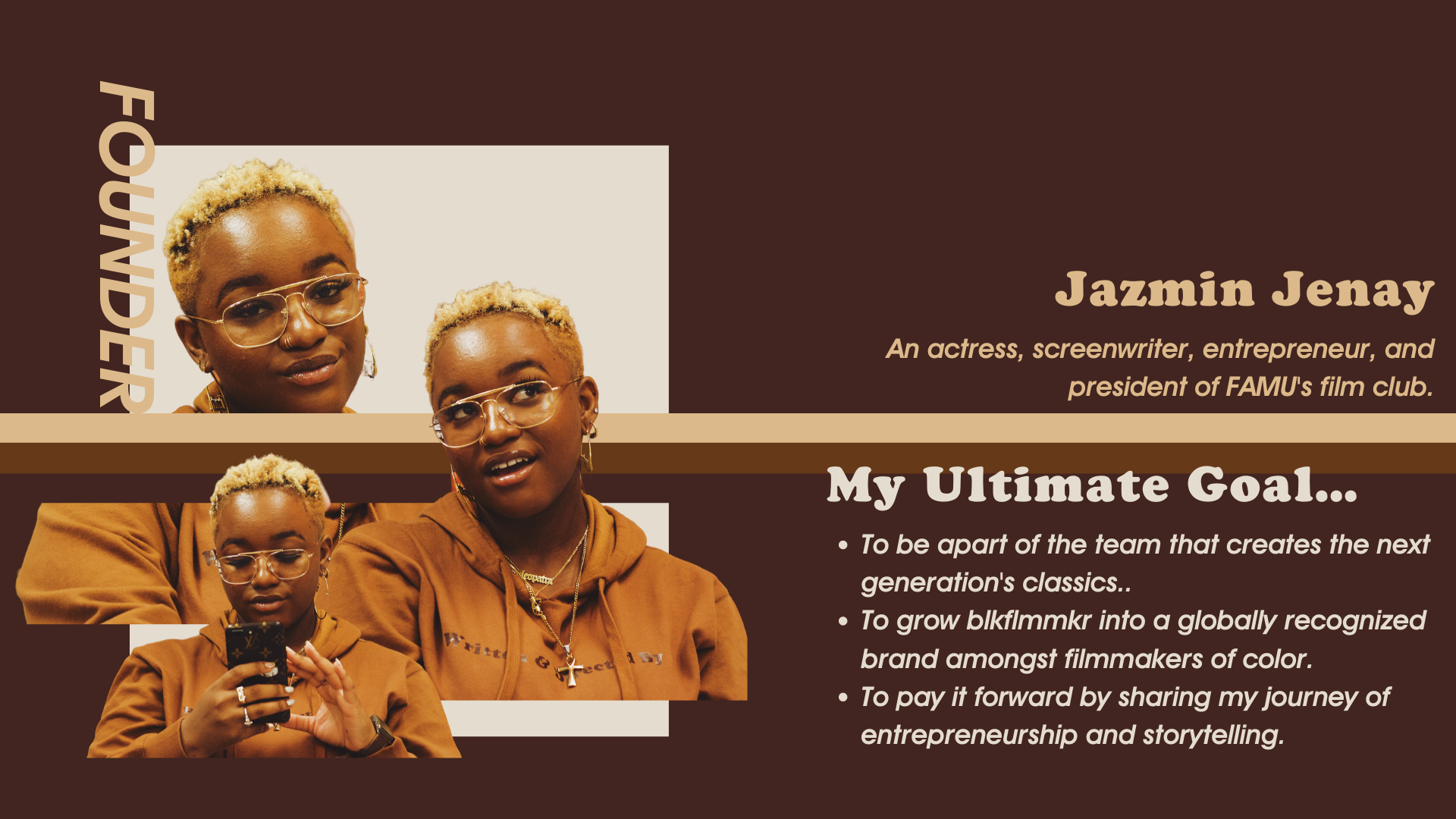 MEET THE FOUNDER - Jazmin Jenay