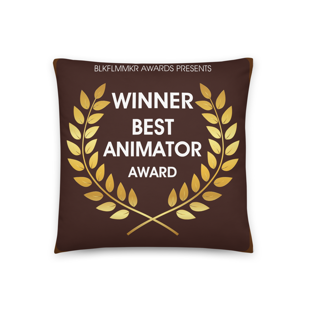Award Winning Pillow - Best Animator