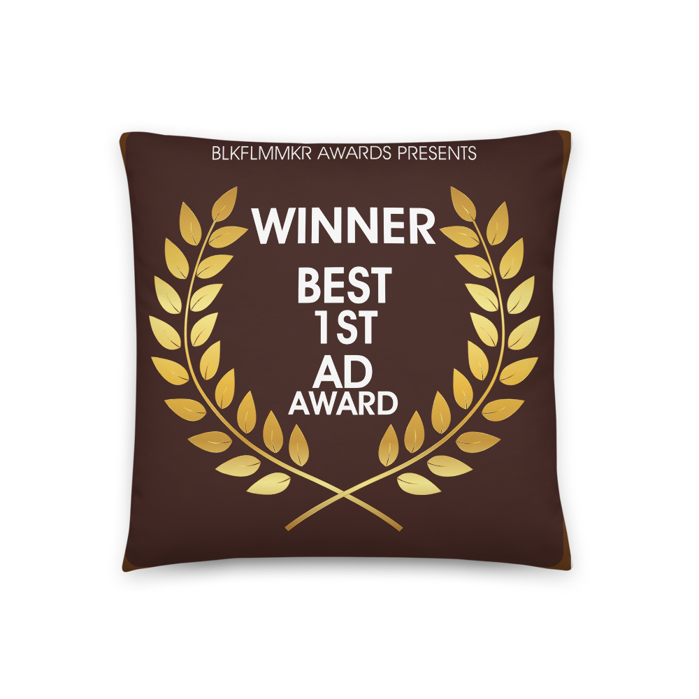 Award Winning Pillow - Best 1st AD
