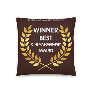 Award Winning Pillow - Best Cinematographer