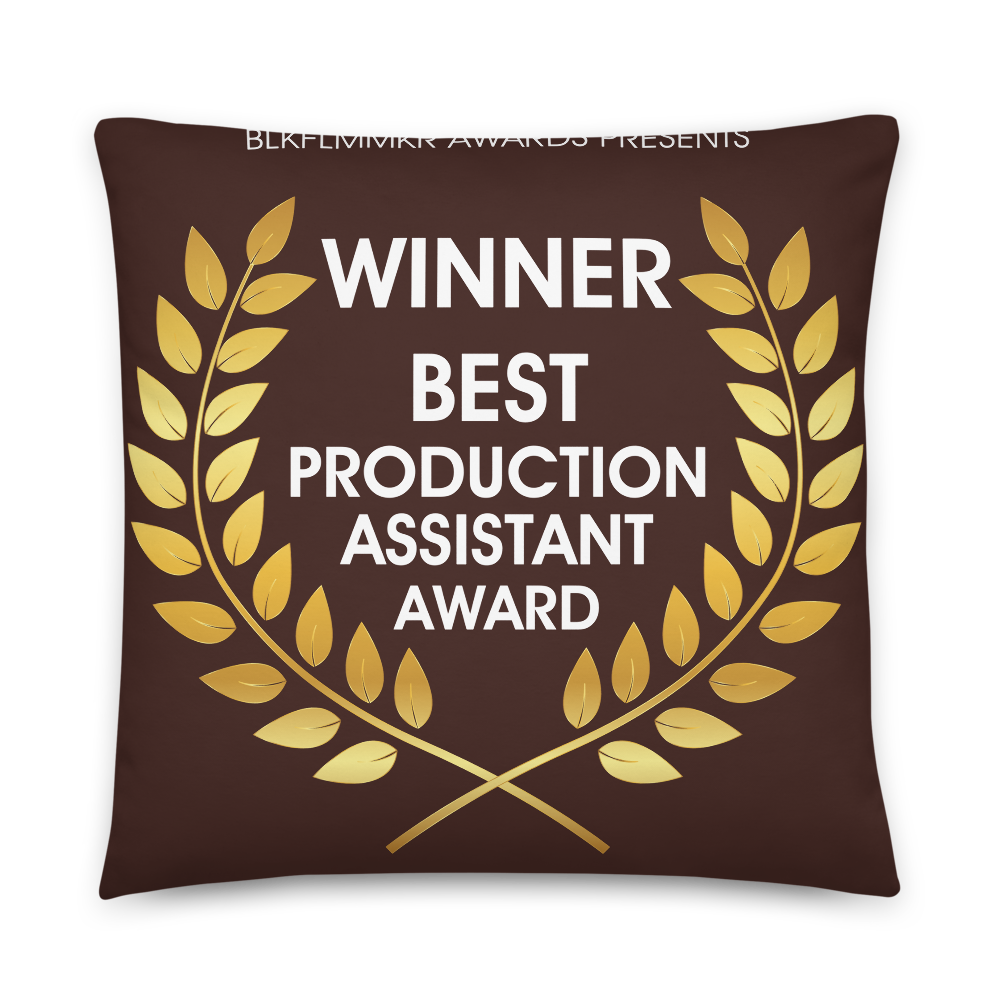 Award Winning Pillow - Best Production Assistant