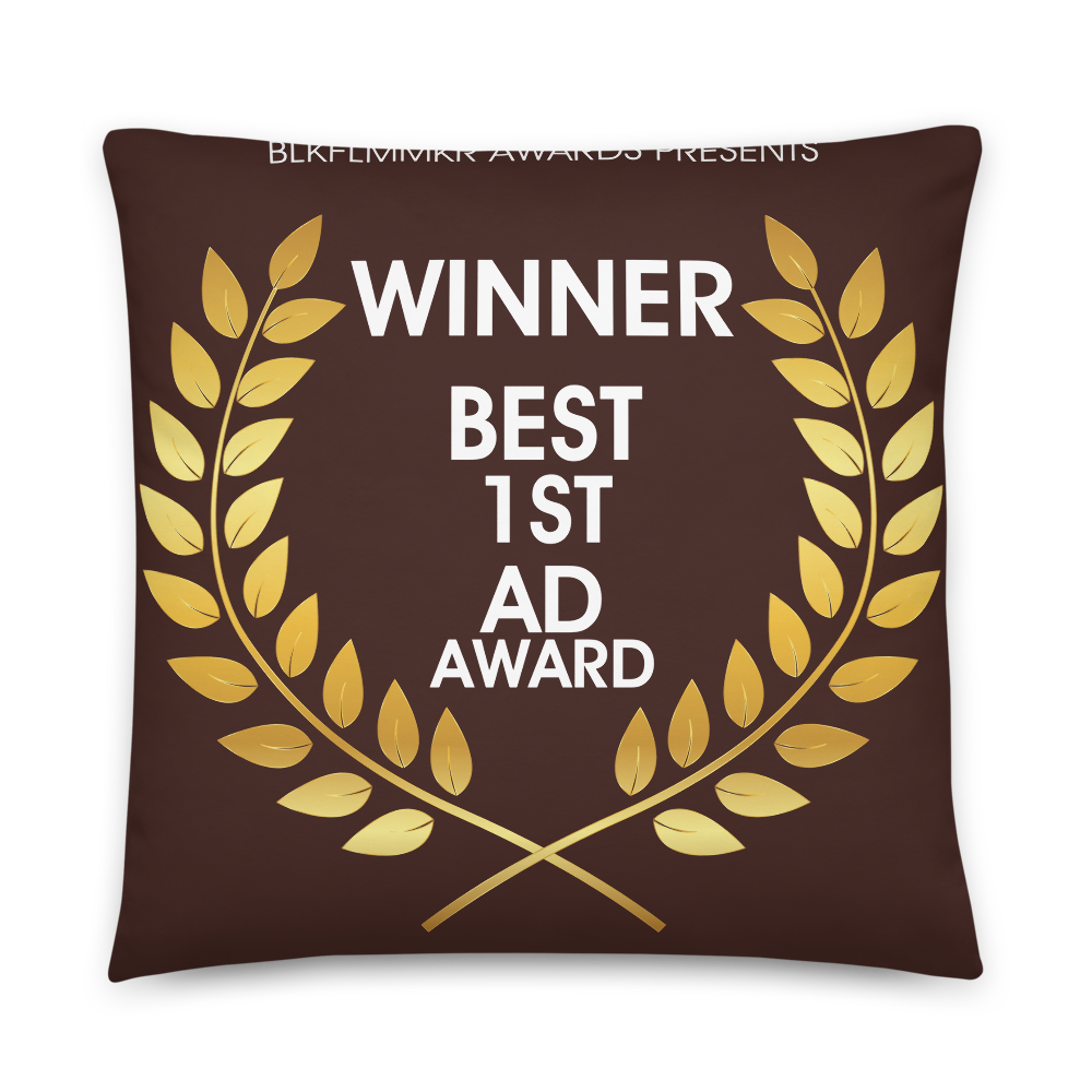 Award Winning Pillow - Best 1st AD