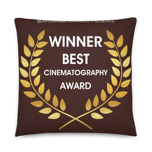 Award Winning Pillow - Best Cinematographer
